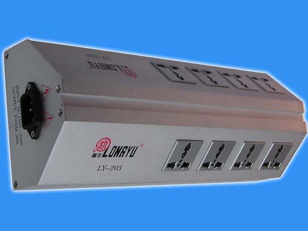 全铝合金豪华出口版LY-203电源净化器